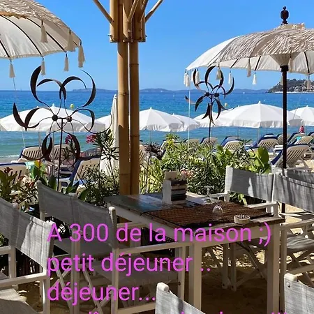 Appartement La Grotte Chambre Jacuzzi Charme Romantique Terrasse Privée 300m Plage Et Restaurants Valmer - Golfe Saint Tropez La Croix-Valmer