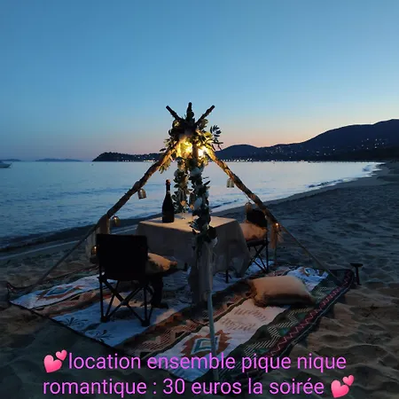 La Grotte Chambre Jacuzzi Charme Romantique Terrasse Privée 300m Plage Et Restaurants Valmer - Golfe Saint Tropez